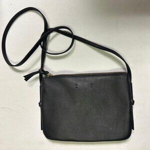 Madewell Knotted Crossbody Bag, Black